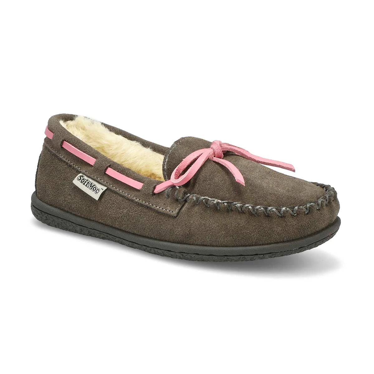 SoftMoc Girls' Bali Jr Ballerina Moccasin - B - Image 3