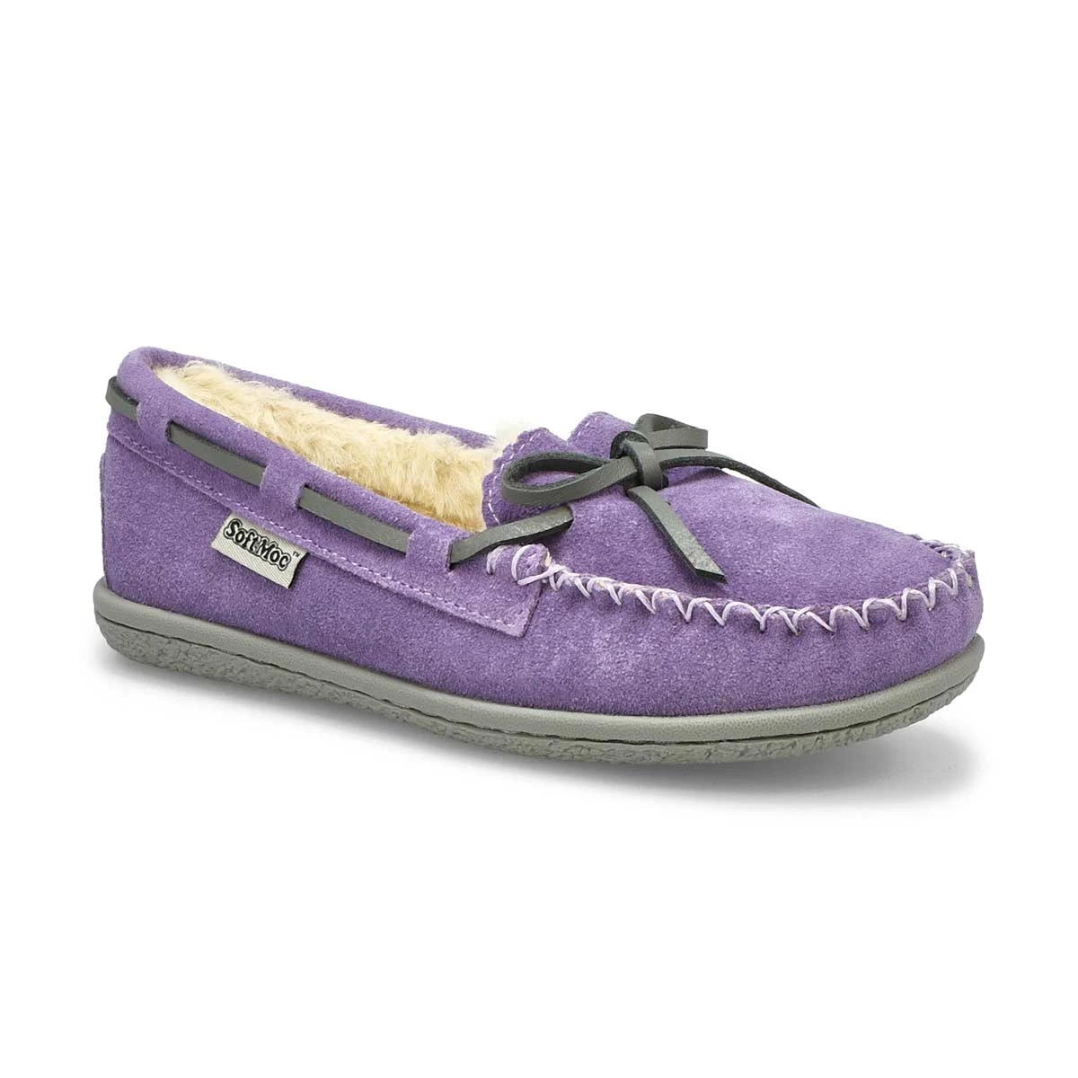 SoftMoc Girls' Bali Jr Ballerina Moccasin - B - Image 4