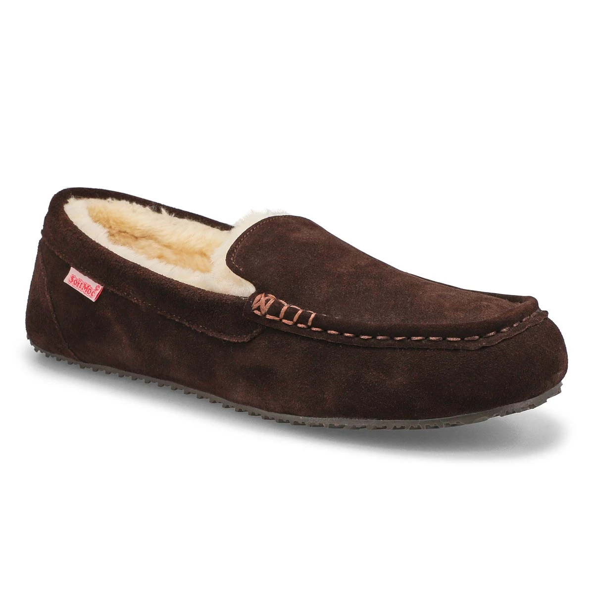 SoftMoc Men's Bodhi Moccasins- Sand - Image 3