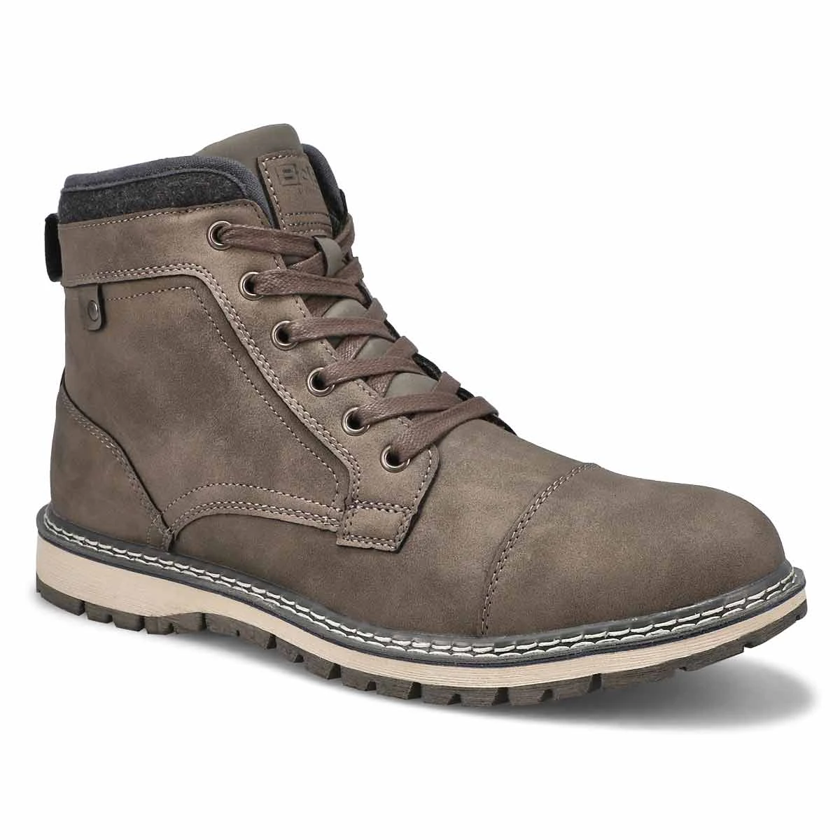 SoftMoc Men's Bucky Ankle Boot - Brown - Image 2