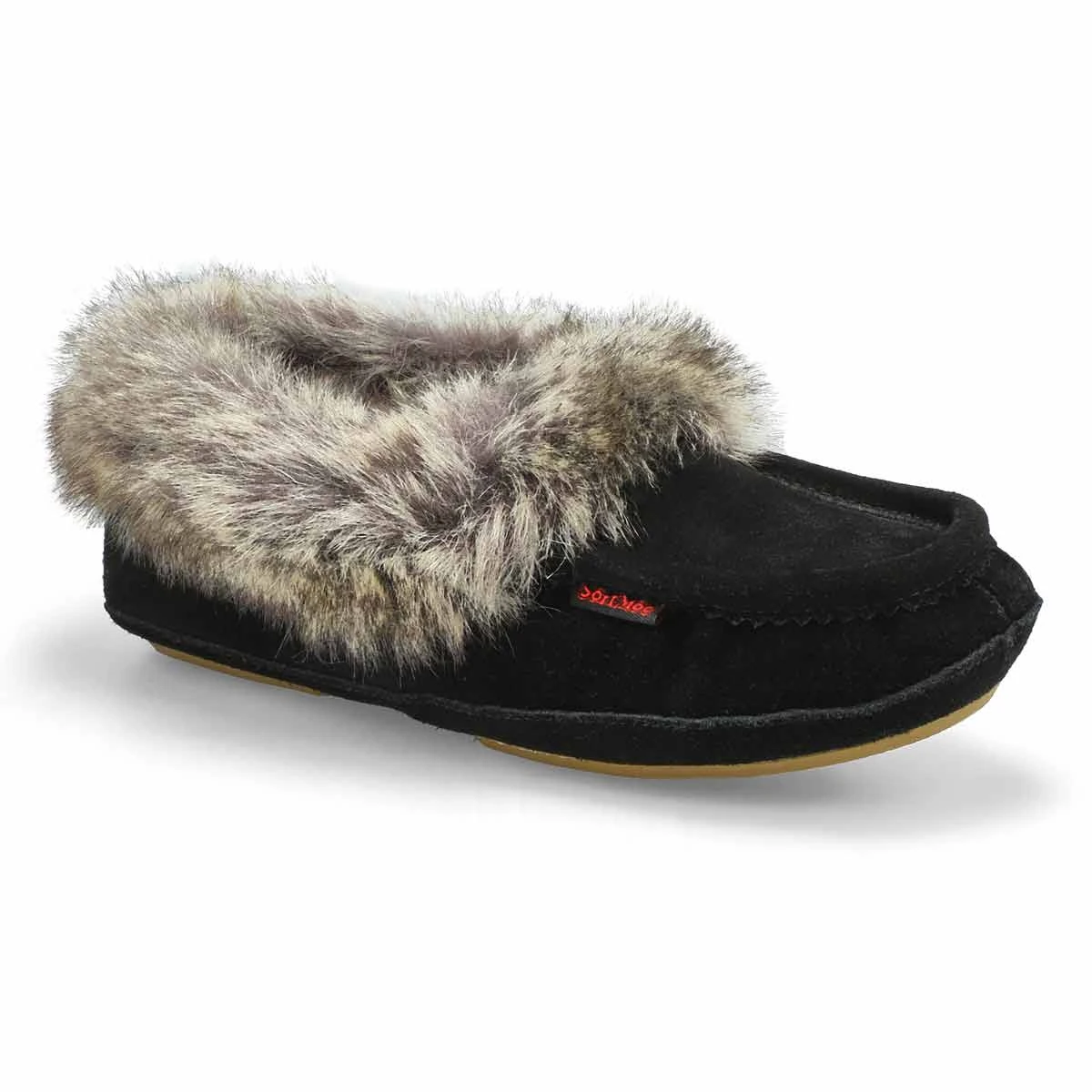 SoftMoc Women's Carrot 5 Faux Fur Moccasin - - Image 2