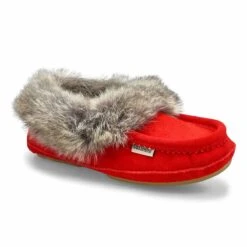 SoftMoc Women's Carrot 5 Faux Fur Moccasin -
