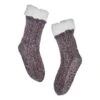 SoftMoc Lds Chenille Knit Slipper Sock-Charco