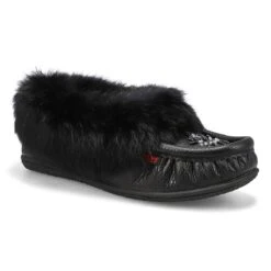 SoftMoc Women's Cute 5 L Rabbit Fur Moccasin