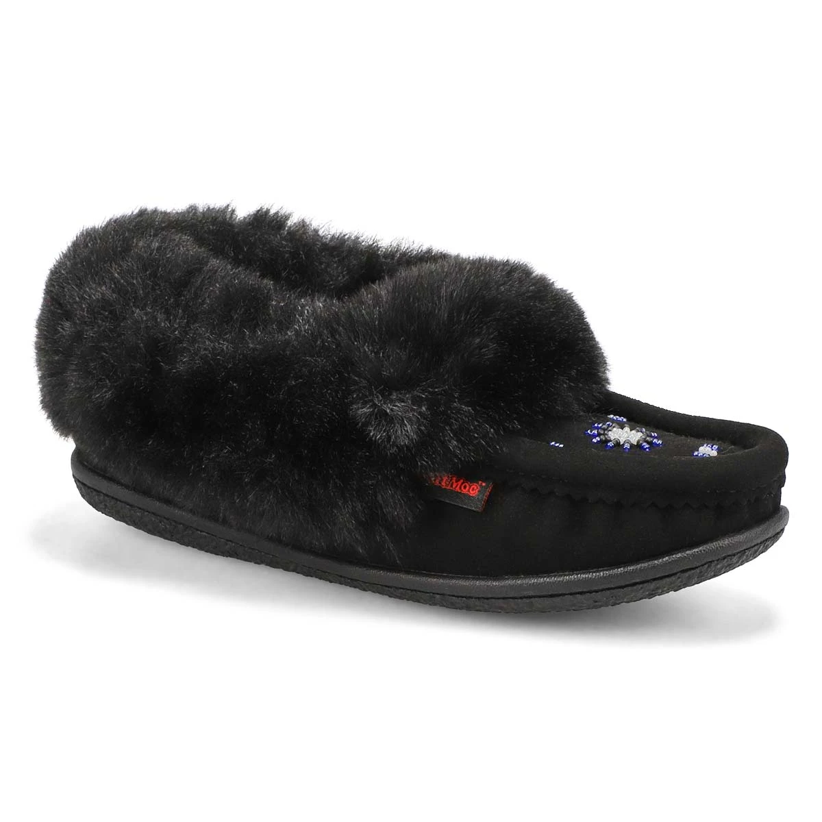 SoftMoc Women's Cute 5 V3 Faux Fur Vegan Moc