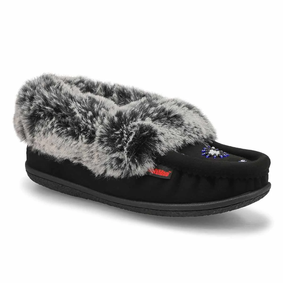 SoftMoc Women's Cute 5 V3 Faux Fur Vegan Moc - Image 2