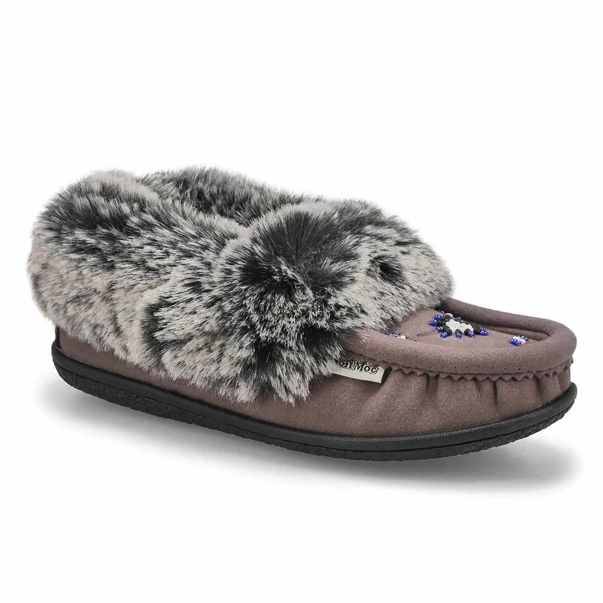 SoftMoc Women's Cute 5 V3 Faux Fur Vegan Moc - Image 3