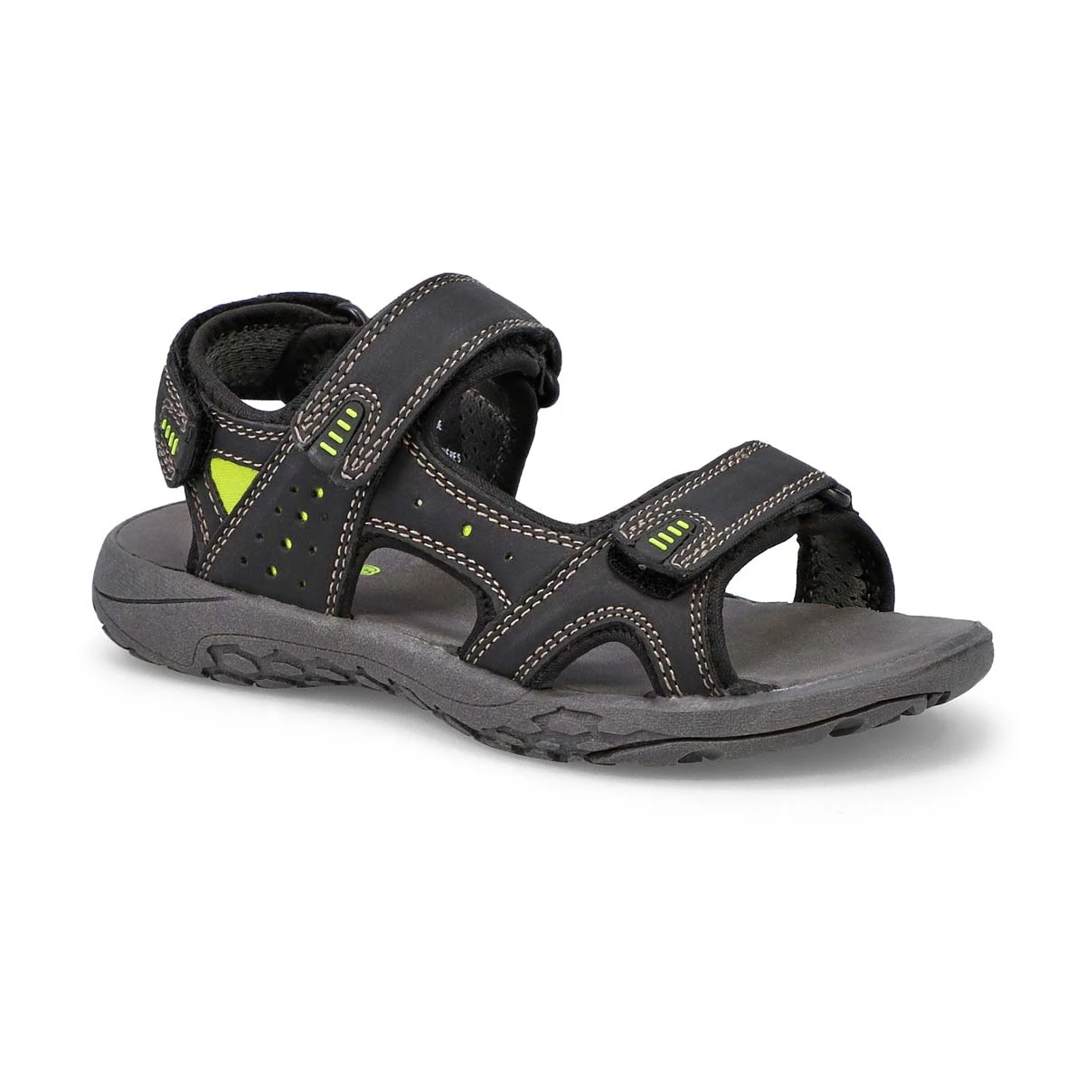 SoftMoc Boys' Diego Sport Sandal - Black/Mult - Image 2