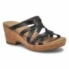 SoftMoc Women's Hillary Wedge Sandal - Black