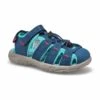 SoftMoc Girls' Kayla Fisherman Sandal - Navy