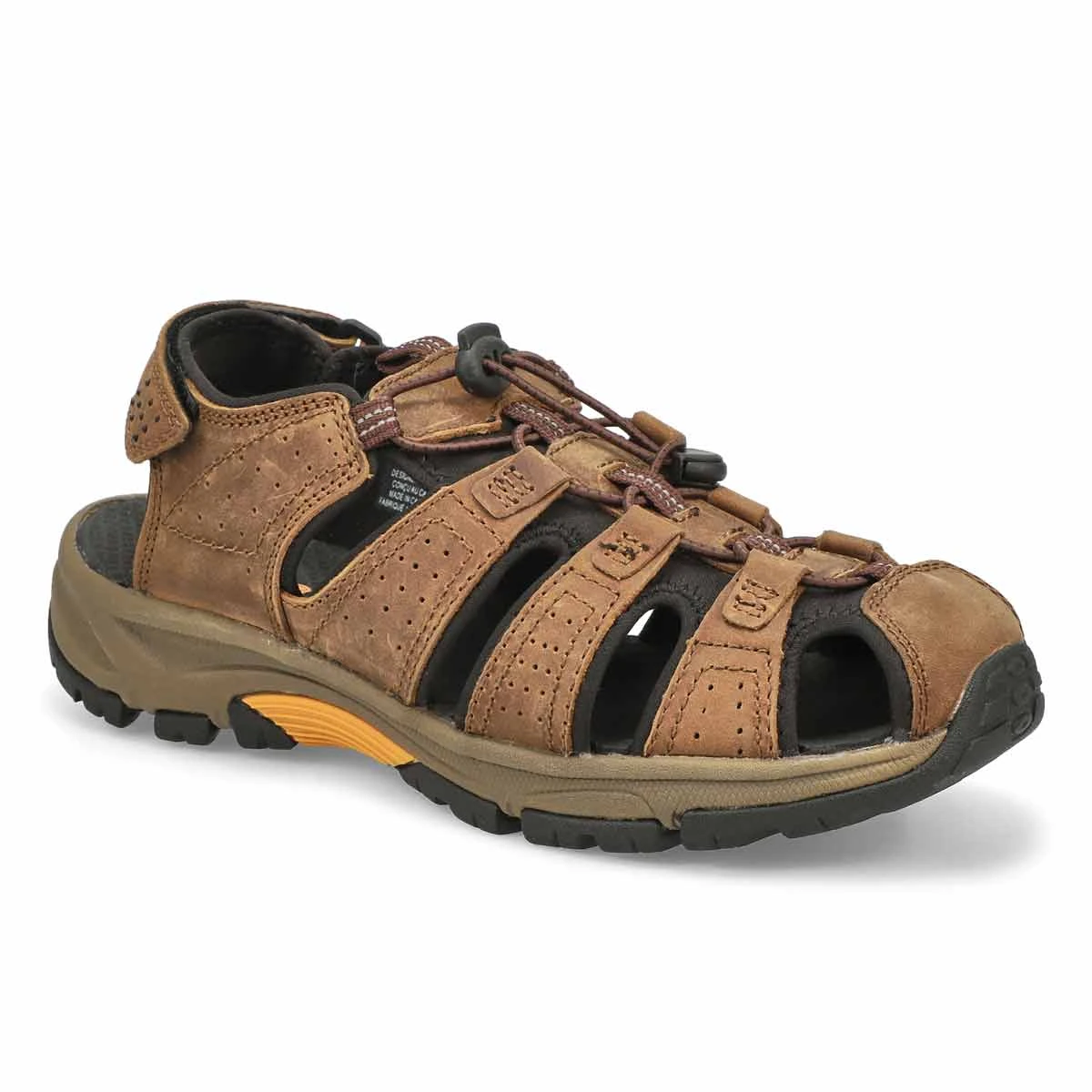 SoftMoc Men's Linus 2 Fisherman Sandal - Dark