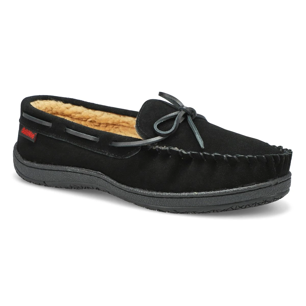 SoftMoc Men's Louie Lined Suede Moccasin - Gr - Image 2