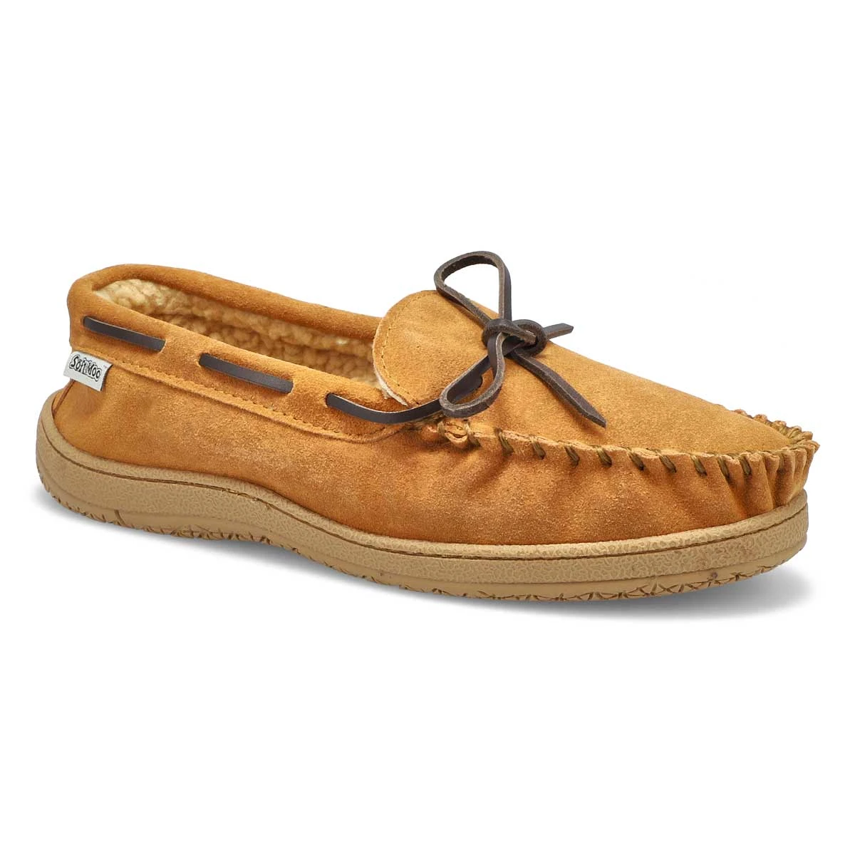 SoftMoc Men's Louie Lined Suede Moccasin - Gr - Image 3