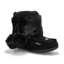 SoftMoc Girls' Minimuk3 Jr Faux Fur Mukluk -