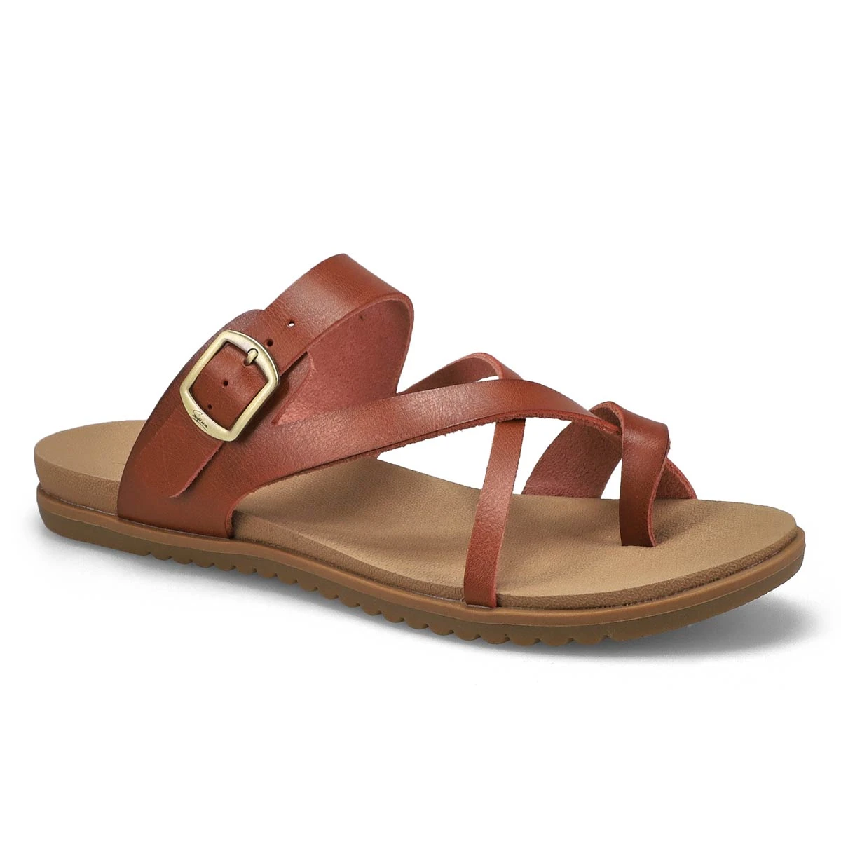 SoftMoc Women's Miya Toe Loop Sandal- Taupe - Image 4
