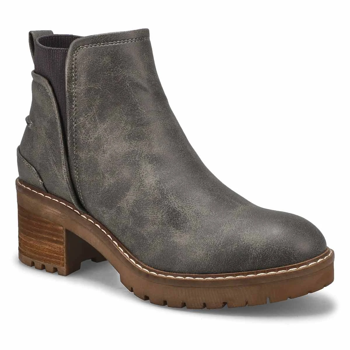 SoftMoc Women's Pepper Ankle Boot - Brown - Image 2