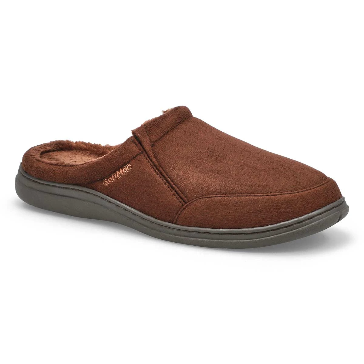 SoftMoc Men's Polar II Open Back Slipper - Bl - Image 2