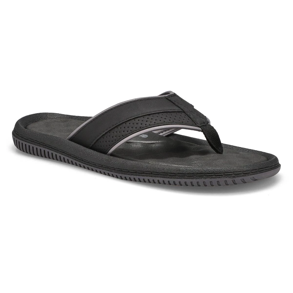 SoftMoc Men's Roland 2 Thong Sandal - Black