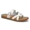 SoftMoc Women's Sandy Thong Sandal - Pearl Wh