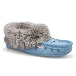 SoftMoc Women's SF600 Rabbit Fur Moccasin -