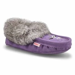 SoftMoc Women's SF600 Rabbit Fur Moccasin - L