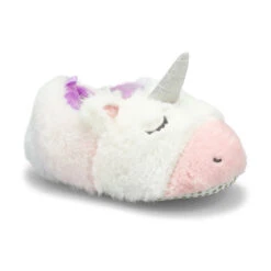 SoftMoc Girls' Unicorn Slipper Bootie - Rainb